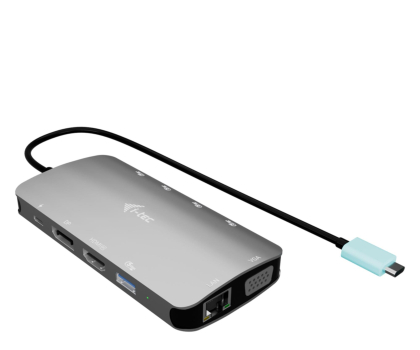Akcesoria i-tec USB-C Nano 3x Display DP HDMI VGA Dock LAN PD 100W